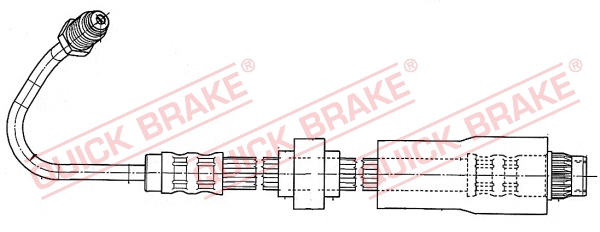 QUICK BRAKE 37.930 Flessibile del freno-Flessibile del freno-Ricambi Euro