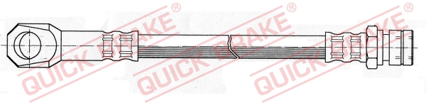 QUICK BRAKE 50.018 Flessibile del freno-Flessibile del freno-Ricambi Euro