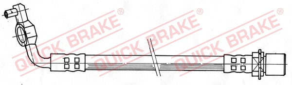 QUICK BRAKE 50.033 Flessibile del freno-Flessibile del freno-Ricambi Euro