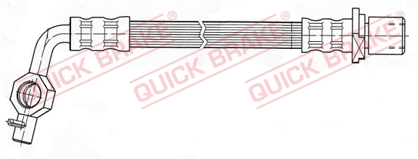 QUICK BRAKE 50.045 Flessibile del freno