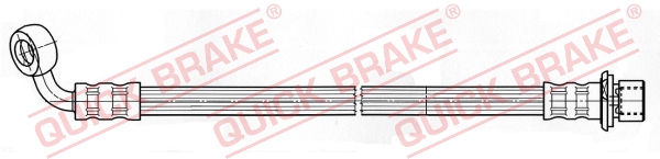 QUICK BRAKE 50.052 Flessibile del freno-Flessibile del freno-Ricambi Euro