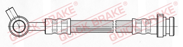 QUICK BRAKE 50.054 Flessibile del freno-Flessibile del freno-Ricambi Euro