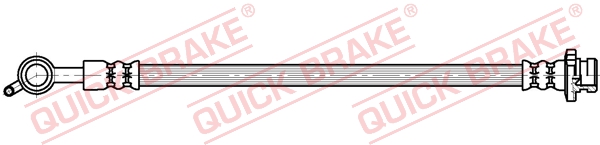 QUICK BRAKE 50.086 Flessibile del freno-Flessibile del freno-Ricambi Euro