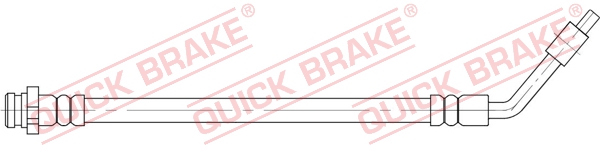 QUICK BRAKE 50.093 Flessibile del freno-Flessibile del freno-Ricambi Euro