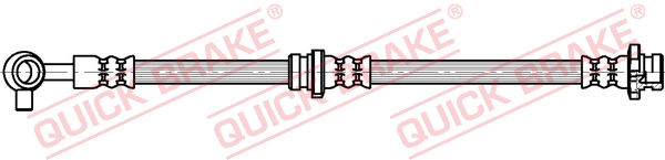 QUICK BRAKE 50.107 Flessibile del freno-Flessibile del freno-Ricambi Euro