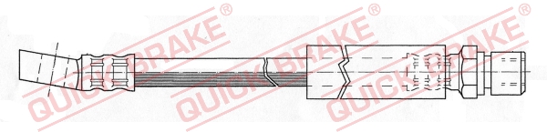 QUICK BRAKE 50.306 Flessibile del freno-Flessibile del freno-Ricambi Euro