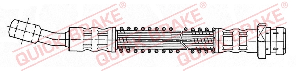 QUICK BRAKE 50.501 Flessibile del freno-Flessibile del freno-Ricambi Euro