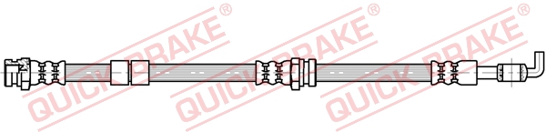 QUICK BRAKE 50.710 Flessibile del freno-Flessibile del freno-Ricambi Euro