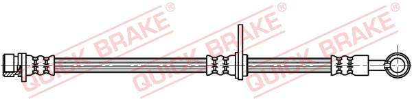 QUICK BRAKE 50.714 Flessibile del freno-Flessibile del freno-Ricambi Euro