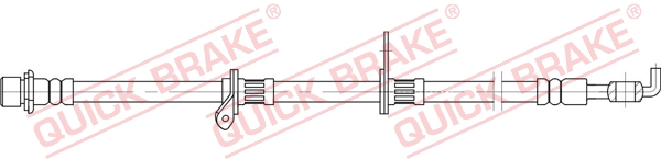 QUICK BRAKE 50.717 Flessibile del freno