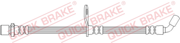 QUICK BRAKE 50.723 Flessibile del freno-Flessibile del freno-Ricambi Euro