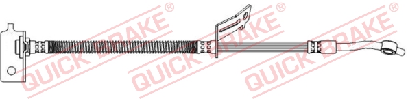 QUICK BRAKE 50.733 Flessibile del freno-Flessibile del freno-Ricambi Euro