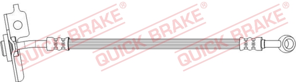 QUICK BRAKE 50.736 Flessibile del freno-Flessibile del freno-Ricambi Euro