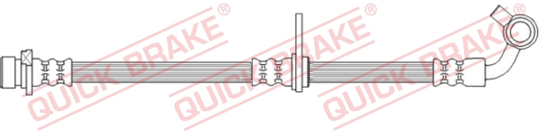 QUICK BRAKE 50.739 Flessibile del freno-Flessibile del freno-Ricambi Euro