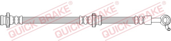 QUICK BRAKE 50.747 Flessibile del freno-Flessibile del freno-Ricambi Euro