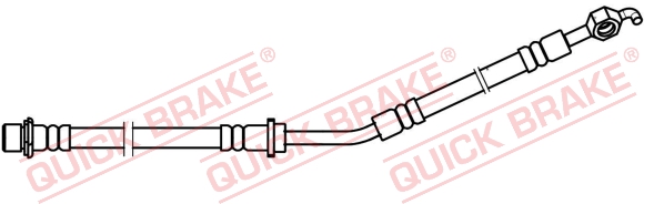 QUICK BRAKE 50.750 Flessibile del freno-Flessibile del freno-Ricambi Euro