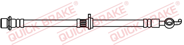 QUICK BRAKE 50.754 Flessibile del freno-Flessibile del freno-Ricambi Euro