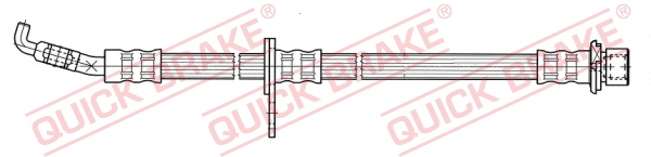 QUICK BRAKE 50.810 Flessibile del freno-Flessibile del freno-Ricambi Euro