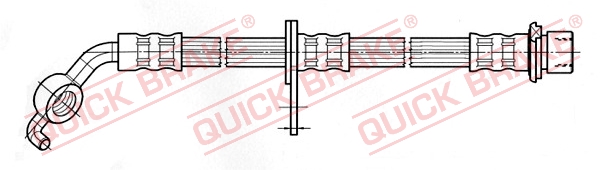 QUICK BRAKE 50.831 Flessibile del freno