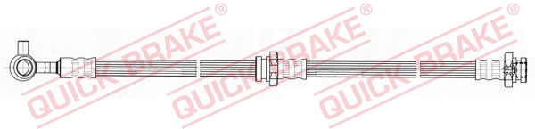 QUICK BRAKE 50.834 Flessibile del freno-Flessibile del freno-Ricambi Euro