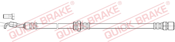 QUICK BRAKE 50.853X Flessibile del freno-Flessibile del freno-Ricambi Euro