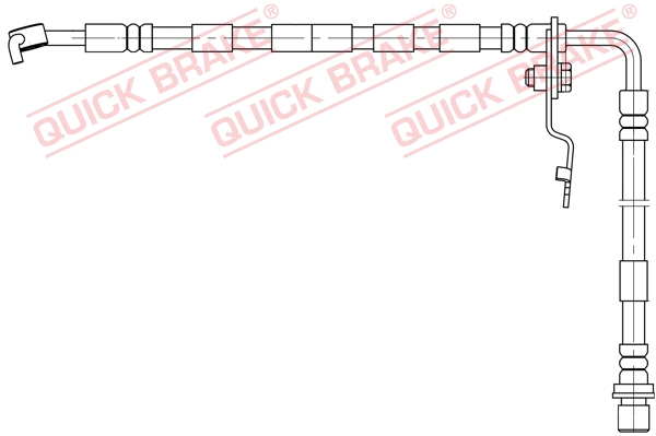 QUICK BRAKE 50.893 Flessibile del freno