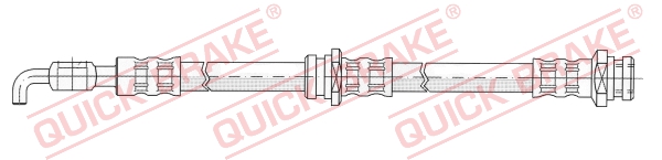 QUICK BRAKE 50.906 Flessibile del freno-Flessibile del freno-Ricambi Euro