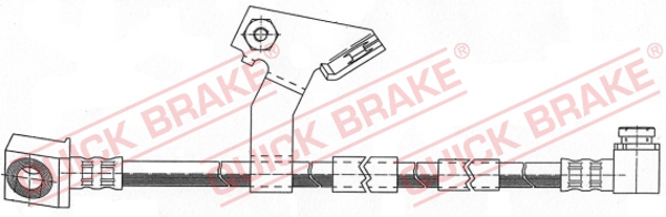 QUICK BRAKE 54.904 Flessibile del freno-Flessibile del freno-Ricambi Euro