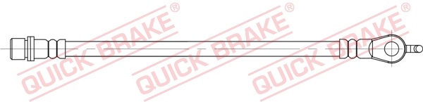 QUICK BRAKE 58.004 Flessibile del freno-Flessibile del freno-Ricambi Euro