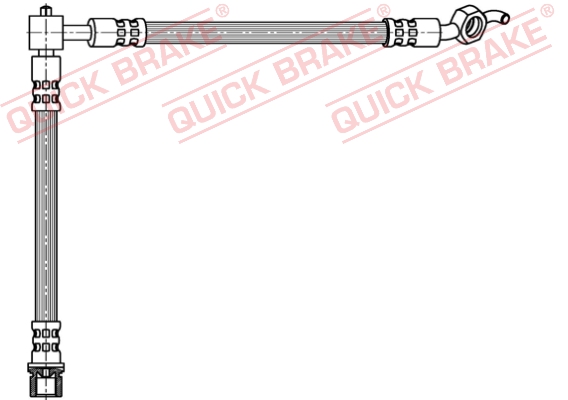 QUICK BRAKE 58.814 Flessibile del freno-Flessibile del freno-Ricambi Euro