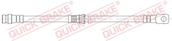 QUICK BRAKE 58.824 Flessibile del freno-Flessibile del freno-Ricambi Euro