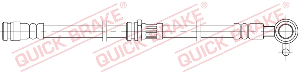 QUICK BRAKE 58.847 Flessibile del freno