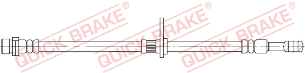 QUICK BRAKE 58.851 Flessibile del freno-Flessibile del freno-Ricambi Euro