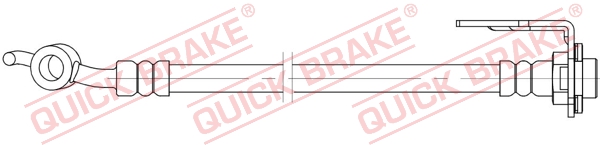 QUICK BRAKE 58.854 Flessibile del freno-Flessibile del freno-Ricambi Euro