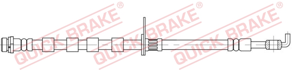 QUICK BRAKE 58.867 Flessibile del freno