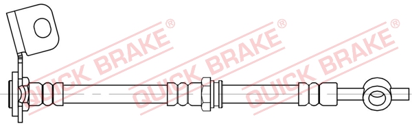 QUICK BRAKE 58.868 Flessibile del freno-Flessibile del freno-Ricambi Euro