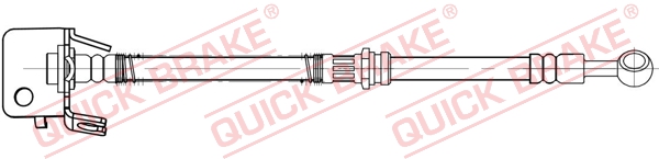 QUICK BRAKE 58.869 Flessibile del freno-Flessibile del freno-Ricambi Euro