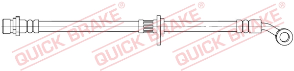 QUICK BRAKE 58.872 Flessibile del freno-Flessibile del freno-Ricambi Euro