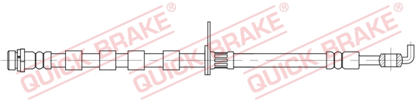 QUICK BRAKE 58.878 Flessibile del freno