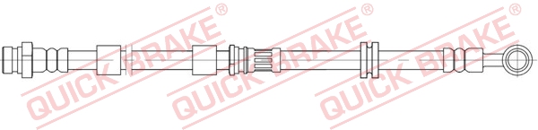 QUICK BRAKE 58.890 Flessibile del freno-Flessibile del freno-Ricambi Euro