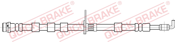 QUICK BRAKE 58.895 Flessibile del freno-Flessibile del freno-Ricambi Euro