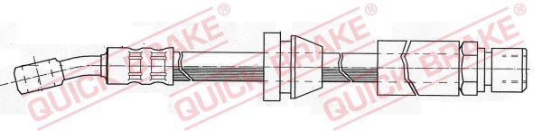 QUICK BRAKE 58.918 Flessibile del freno