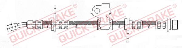 QUICK BRAKE 58.924 Flessibile del freno-Flessibile del freno-Ricambi Euro