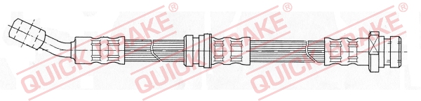 QUICK BRAKE 58.927 Flessibile del freno-Flessibile del freno-Ricambi Euro