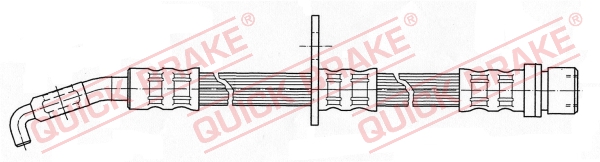 QUICK BRAKE 58.945 Flessibile del freno