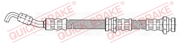 QUICK BRAKE 58.950 Flessibile del freno