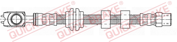 QUICK BRAKE 58.954 Flessibile del freno-Flessibile del freno-Ricambi Euro