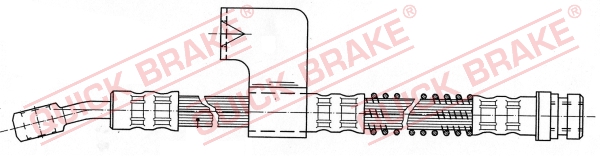 QUICK BRAKE 58.958 Flessibile del freno-Flessibile del freno-Ricambi Euro