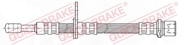 QUICK BRAKE 58.980 Flessibile del freno-Flessibile del freno-Ricambi Euro