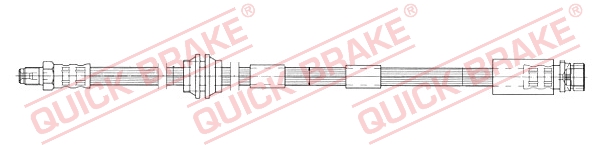 QUICK BRAKE 58.986 Flessibile del freno-Flessibile del freno-Ricambi Euro